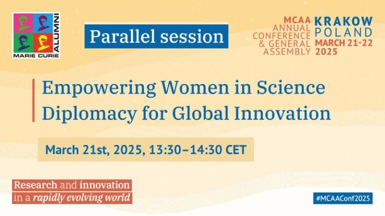 Talk at 2025 MCAA Annual Conference and General Assembly by Prof. Rentetzi: Gender, nuclear diplomacy and historical lessons