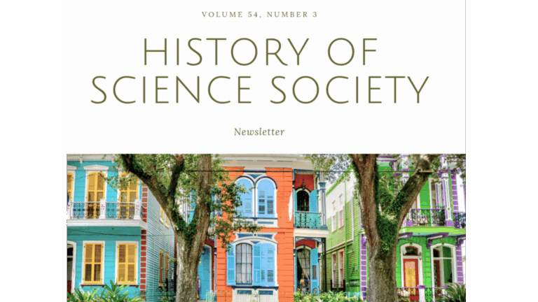 Prof. Rentetzi is featured in the July 2025 History of Science Newsletter